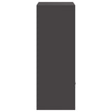 Parcel Drop Box Black 41 x 38 x 103 cm Steel