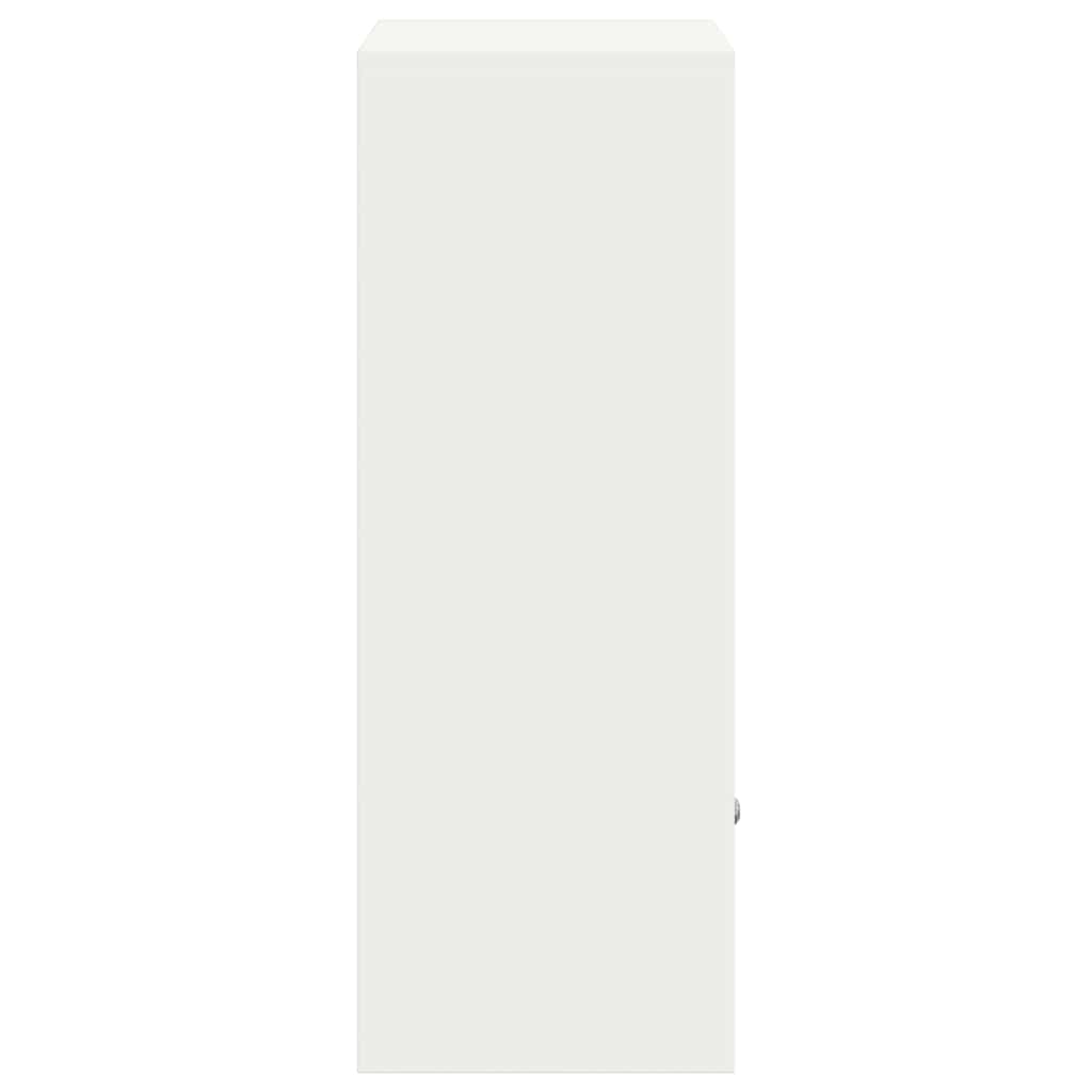 Parcel Drop Box White 41 x 38 x 103 cm Steel