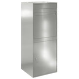 Parcel Drop Box Black 41 x 38 x 103 cm Galvanised steel