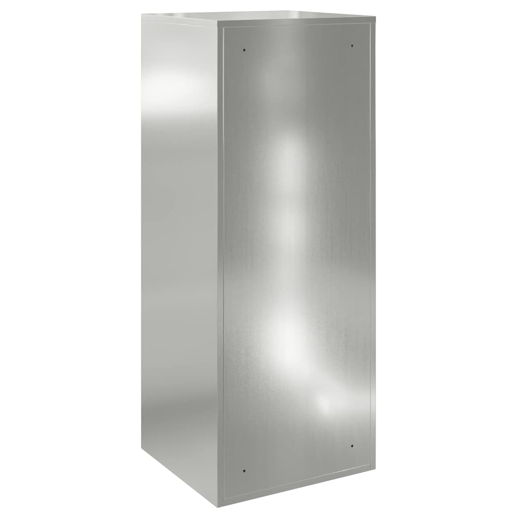 Parcel Drop Box Black 41 x 38 x 103 cm Galvanised steel