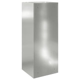 Parcel Drop Box Black 41 x 38 x 103 cm Galvanised steel