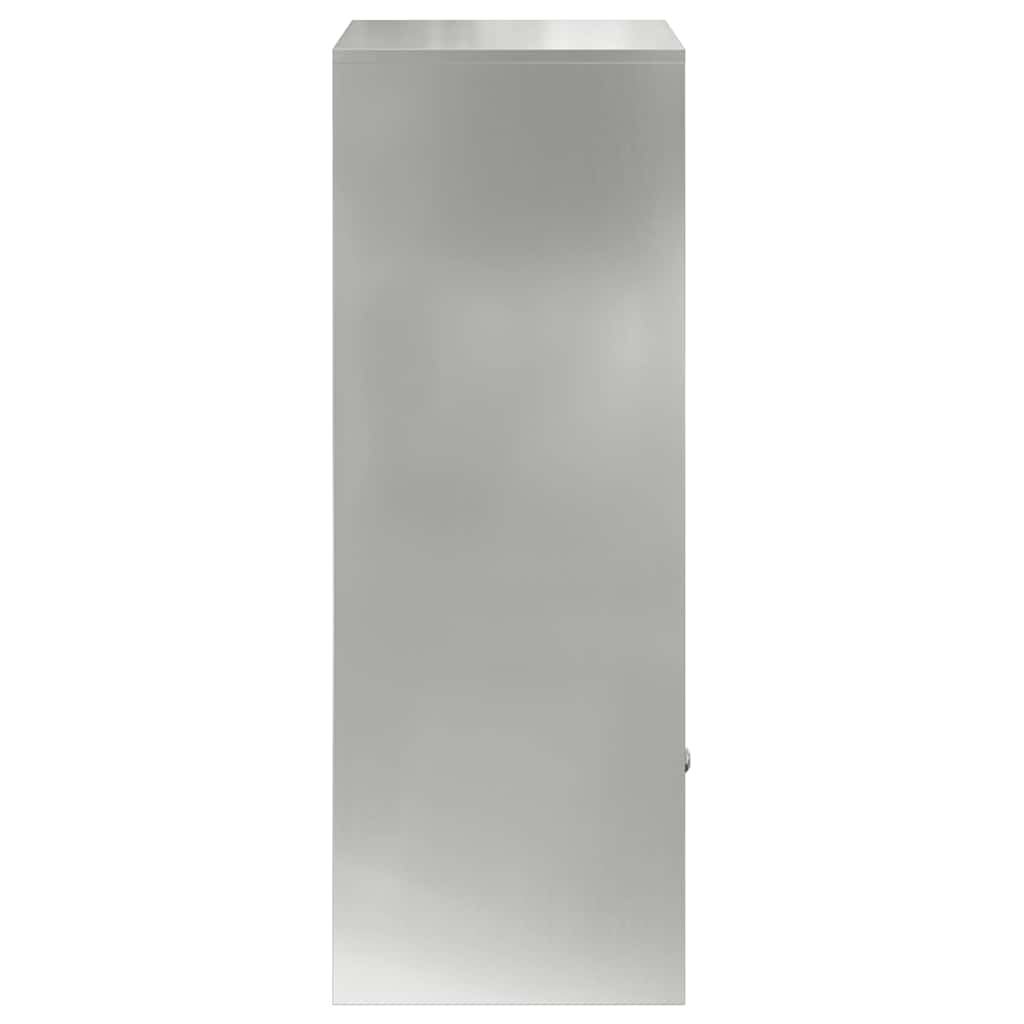 Parcel Drop Box Black 41 x 38 x 103 cm Galvanised steel