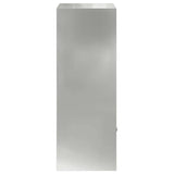 Parcel Drop Box Black 41 x 38 x 103 cm Galvanised steel