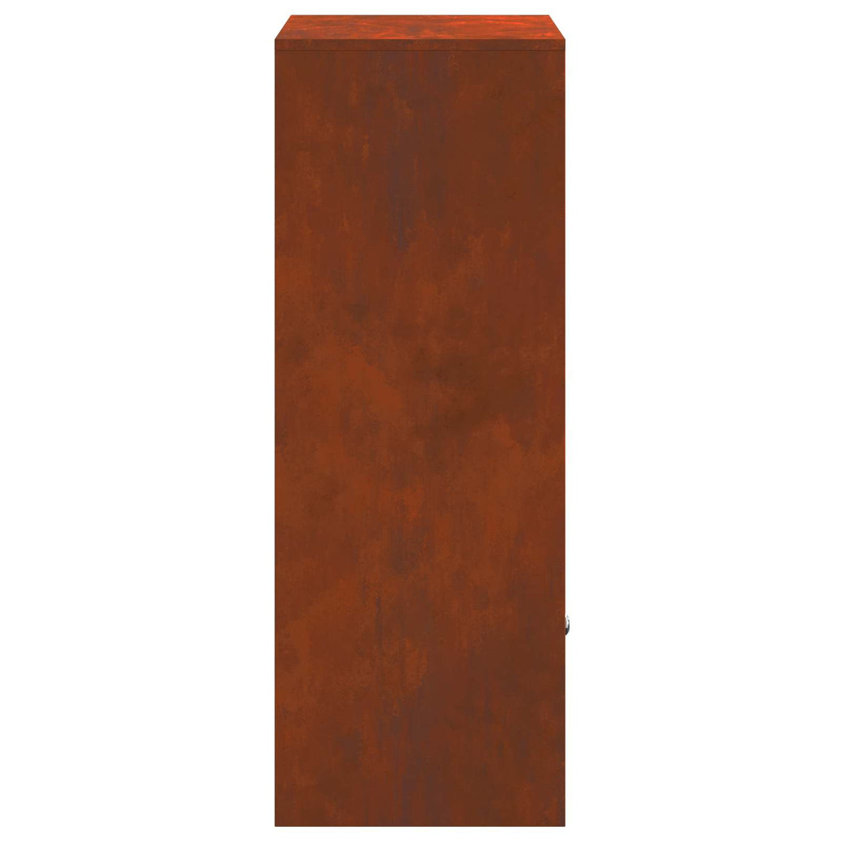 Parcel Drop Box Rusty 41 x 38 x 103 cm Weathering Steel