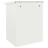 Parcel Drop Box White 44 x 35 x 59 cm Steel