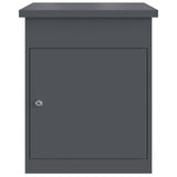 Parcel Drop Box Anthracite 44 x 35 x 59 cm Steel