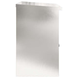 Parcel Drop Box Black 44 x 35 x 59 cm Stainless steel