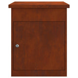 Parcel Drop Box Rusty 47.5 x 38 x 59 cm Weathering Steel