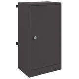 Mailbox Black 30 x 23 x 55 cm Steel
