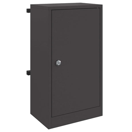 Mailbox Black 30 x 23 x 55 cm Steel
