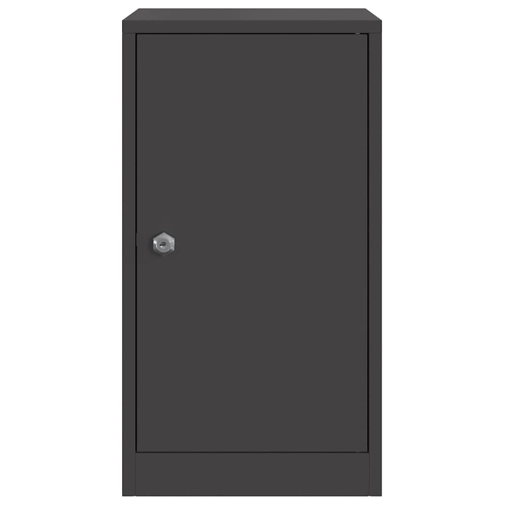 Mailbox Black 30 x 23 x 55 cm Steel