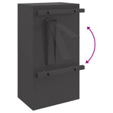 Mailbox Black 30 x 23 x 55 cm Steel