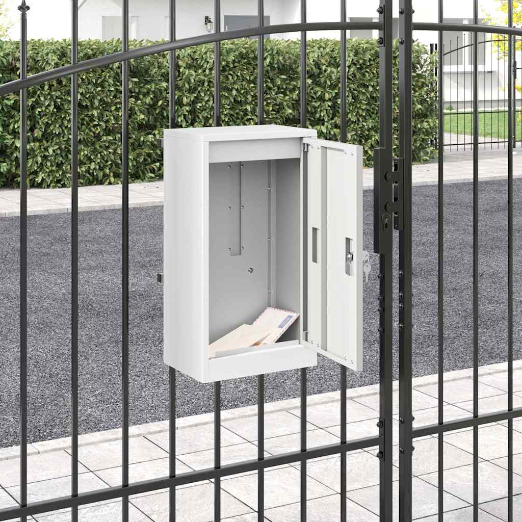 Mailbox White 30 x 23 x 55 cm Steel