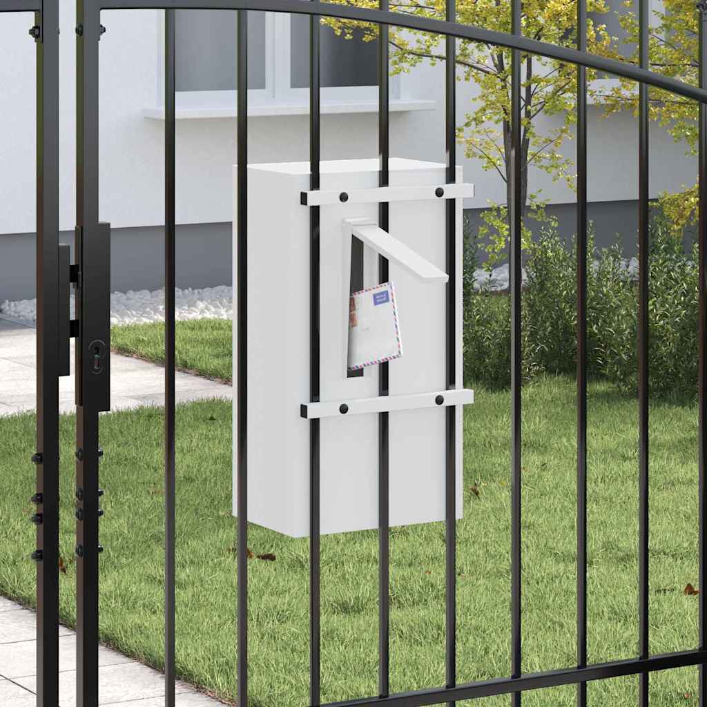 Mailbox White 30 x 23 x 55 cm Steel