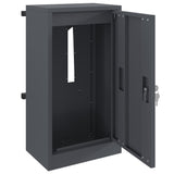 Mailbox Anthracite 30 x 23 x 55 cm Steel