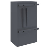 Mailbox Anthracite 30 x 23 x 55 cm Steel