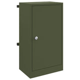 Mailbox Olive green 30 x 23 x 55 cm Steel