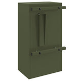 Mailbox Olive green 30 x 23 x 55 cm Steel