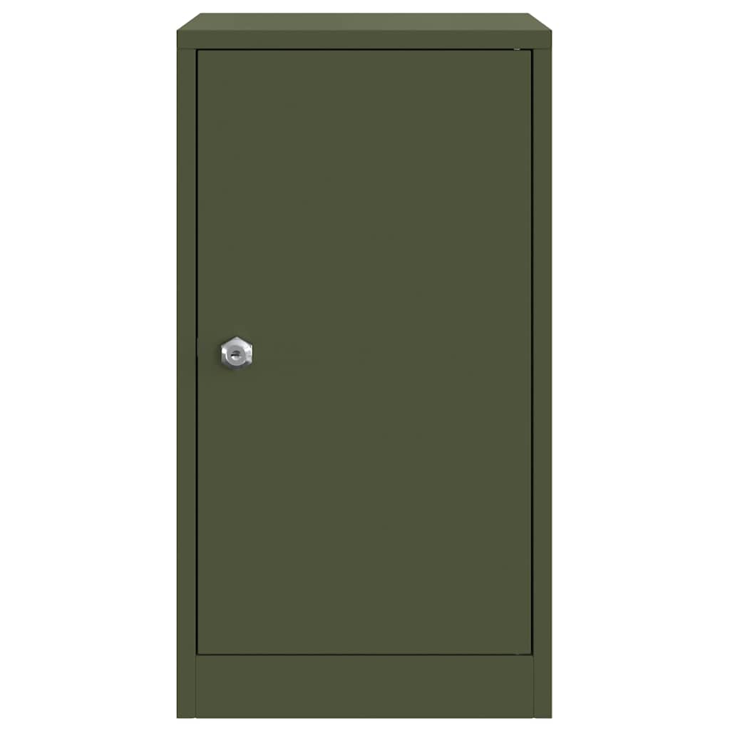 Mailbox Olive green 30 x 23 x 55 cm Steel