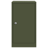 Mailbox Olive green 30 x 23 x 55 cm Steel