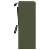Mailbox Olive green 30 x 23 x 55 cm Steel