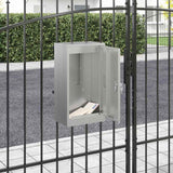 Mailbox Black 30 x 23 x 55 cm Galvanised steel