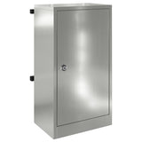 Mailbox Black 30 x 23 x 55 cm Galvanised steel