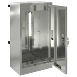 Mailbox Black 30 x 23 x 55 cm Galvanised steel