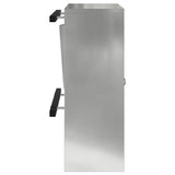 Mailbox Black 30 x 23 x 55 cm Galvanised steel