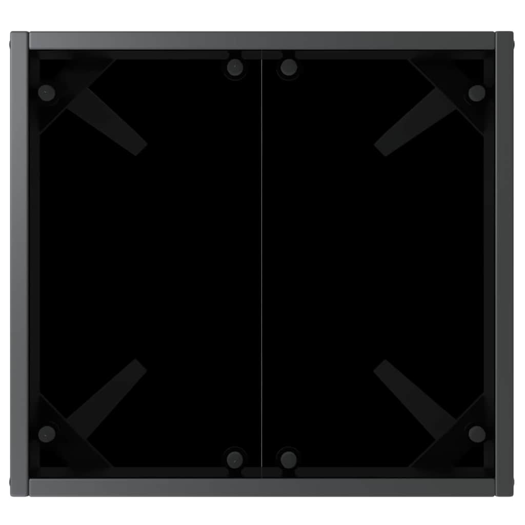 Sun Loungers 3 pcs Black 40 x 40 x 40.5 cm Poly Rattan