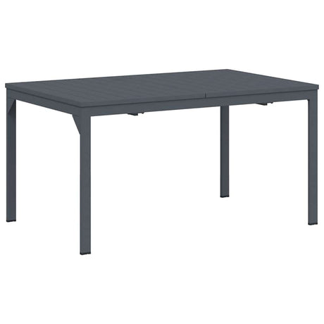 Extension Table 2 pcs Anthracite 210 x 90 x 73 cm Steel
