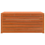 Garden Storage Box with Storage Wax brown 101 x 50.5 x 46.5 cm