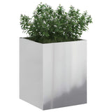 Garden Planter Silver Galvanised steel