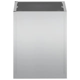 Garden Planter Silver Galvanised steel