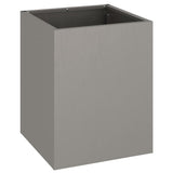 Garden Planter Brown 32 x 32 x 40 cm Weathered steel