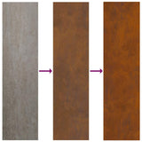 Garden Planter Brown 32 x 32 x 40 cm Weathered steel