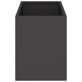 Garden Planter Black 50 x 32 x 40 cm Cold-rolled steel
