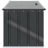 Garden Storage Box Black 101 x 56.5 x 50 cm Steel