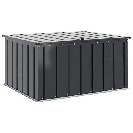 Garden Storage Box Black 101 x 82 x 50 cm Steel