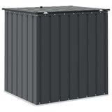 Garden Storage Box Black 101.5 x 82 x 100 cm Steel