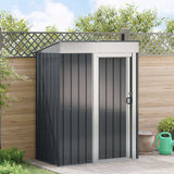 Garden Sheds Anthracite 137 x 81 x 180 cm Metal