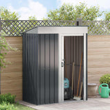 Garden Sheds Anthracite 137 x 81 x 180 cm Metal