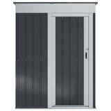 Garden Sheds Anthracite 137 x 81 x 180 cm Metal