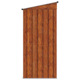 Garden Sheds Brown 137 x 81 x 180 cm Metal