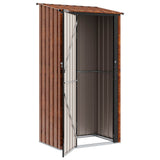 Garden Sheds Brown 103 x 74 x 200 cm Metal