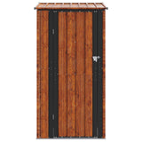 Garden Sheds Brown 103 x 74 x 200 cm Metal