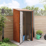 Garden Sheds Brown 103 x 86 x 200 cm Metal