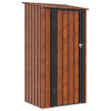 Garden Sheds Brown 103 x 86 x 200 cm Metal