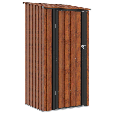 Garden Sheds Brown 103 x 86 x 200 cm Metal