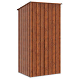 Garden Sheds Brown 103 x 86 x 200 cm Metal